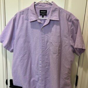 Bonobos Purple Short Sleeve Shirt